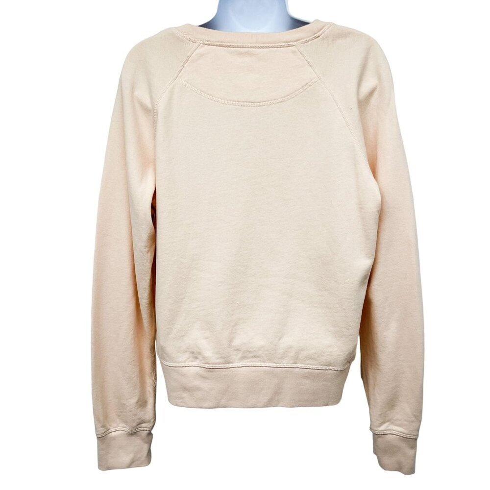 Madewell x Charity Water Heart Recycling Long Sleeve Sweatshirt Pullover Top - Picture 6 of 10